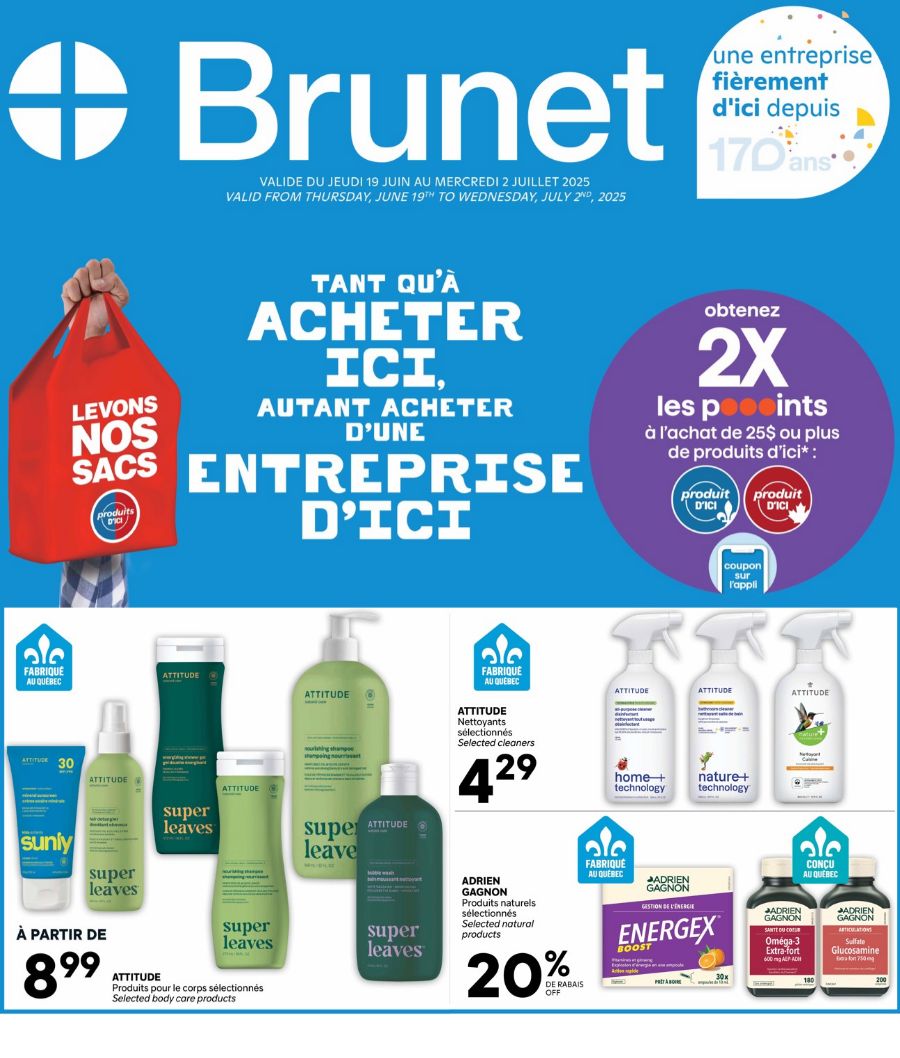 Flyer Brunet 19.06.2025 - 02.07.2025