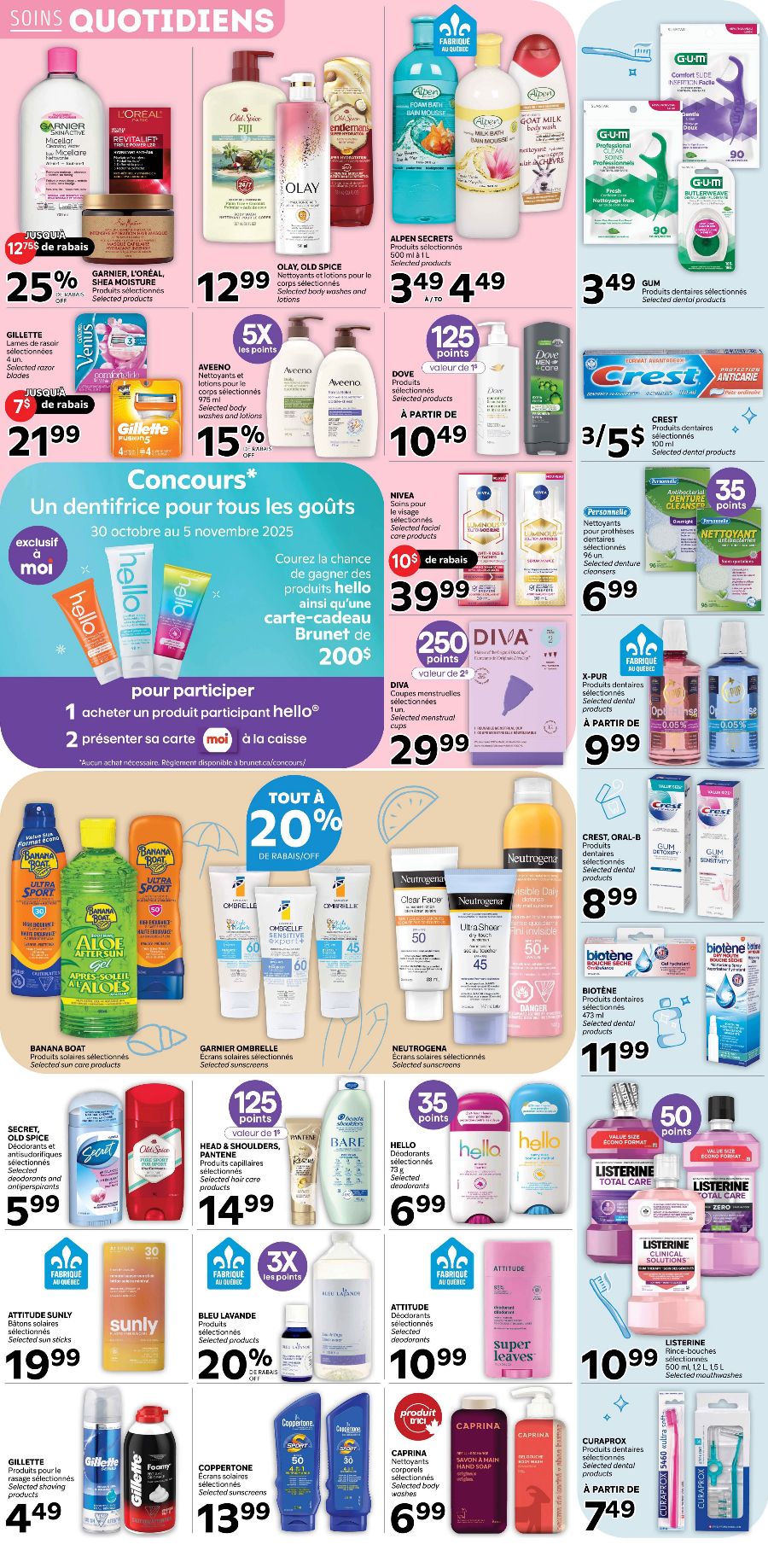Flyer Brunet 30.10.2025 - 05.11.2025