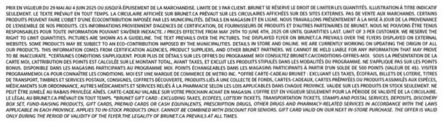 Flyer Brunet 29.05.2025 - 04.06.2025