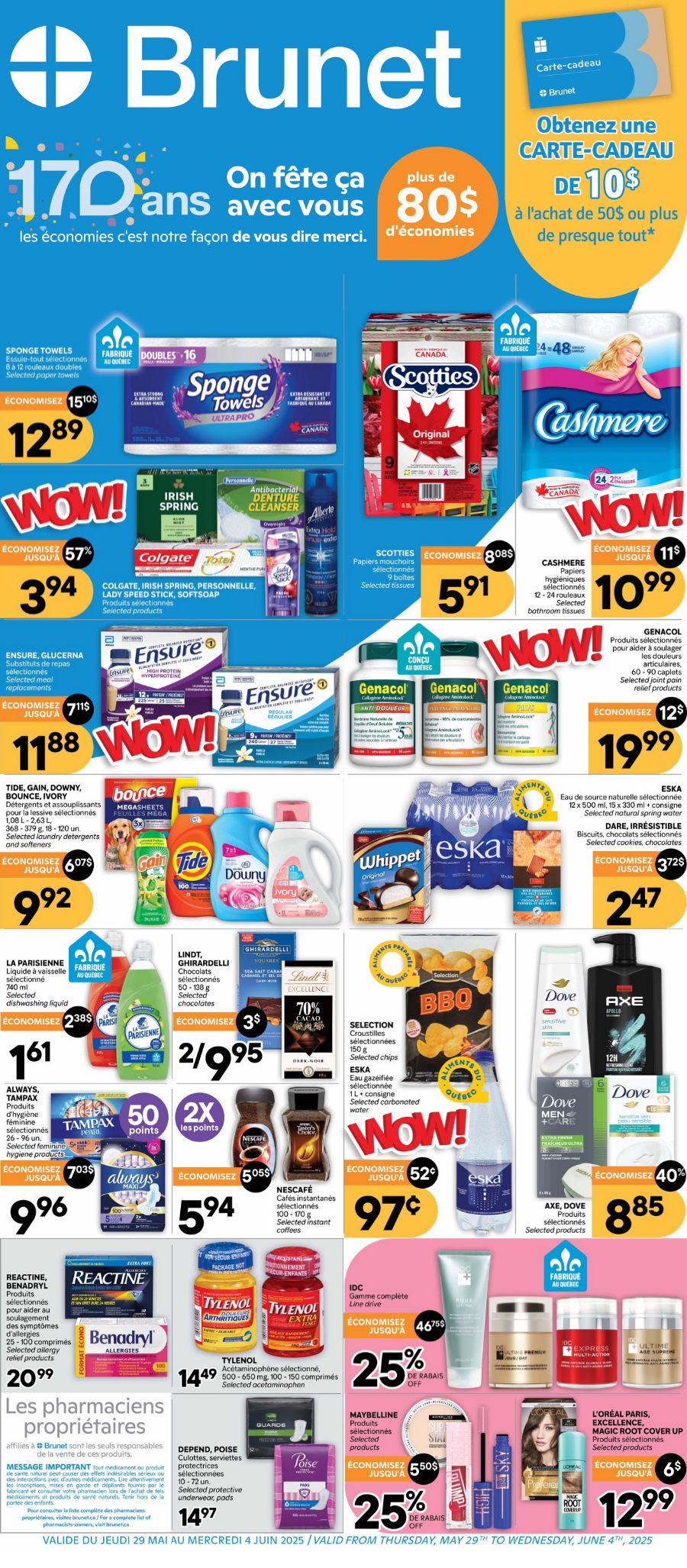 Flyer Brunet 29.05.2025 - 04.06.2025
