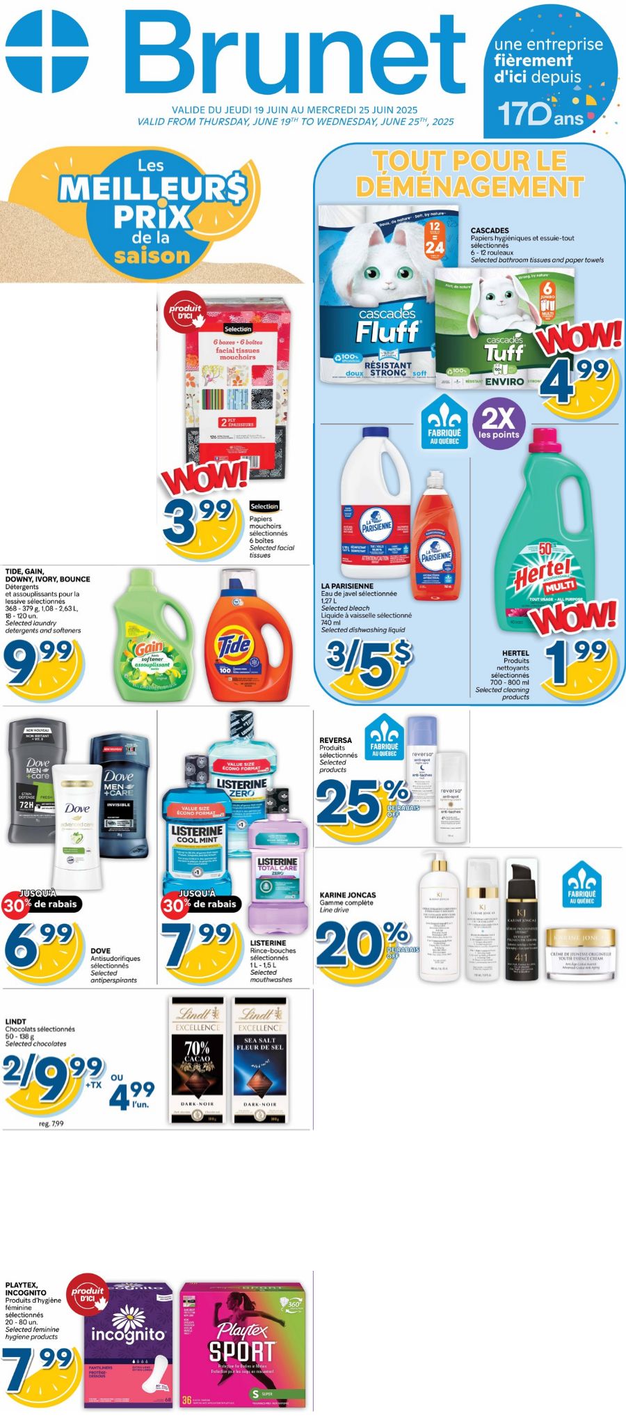 Flyer Brunet 19.06.2025 - 25.06.2025