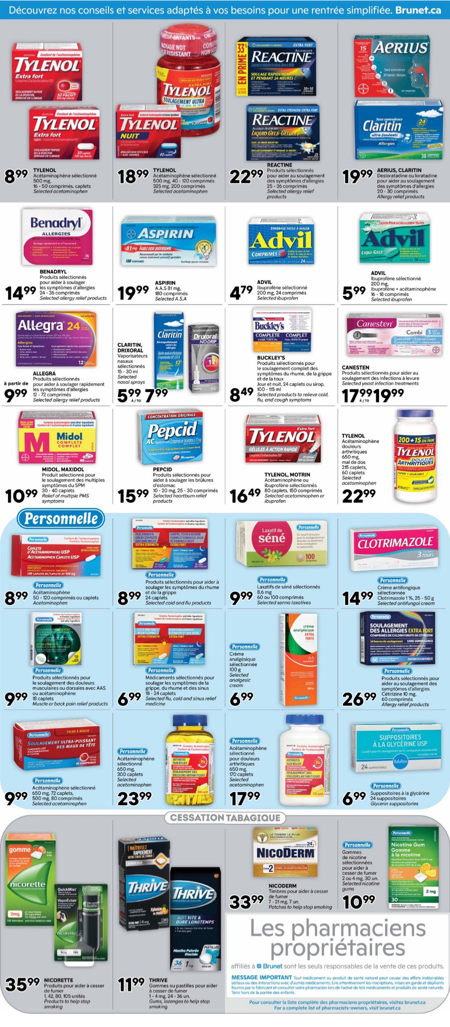 Flyer Brunet 11.09.2025 - 17.09.2025