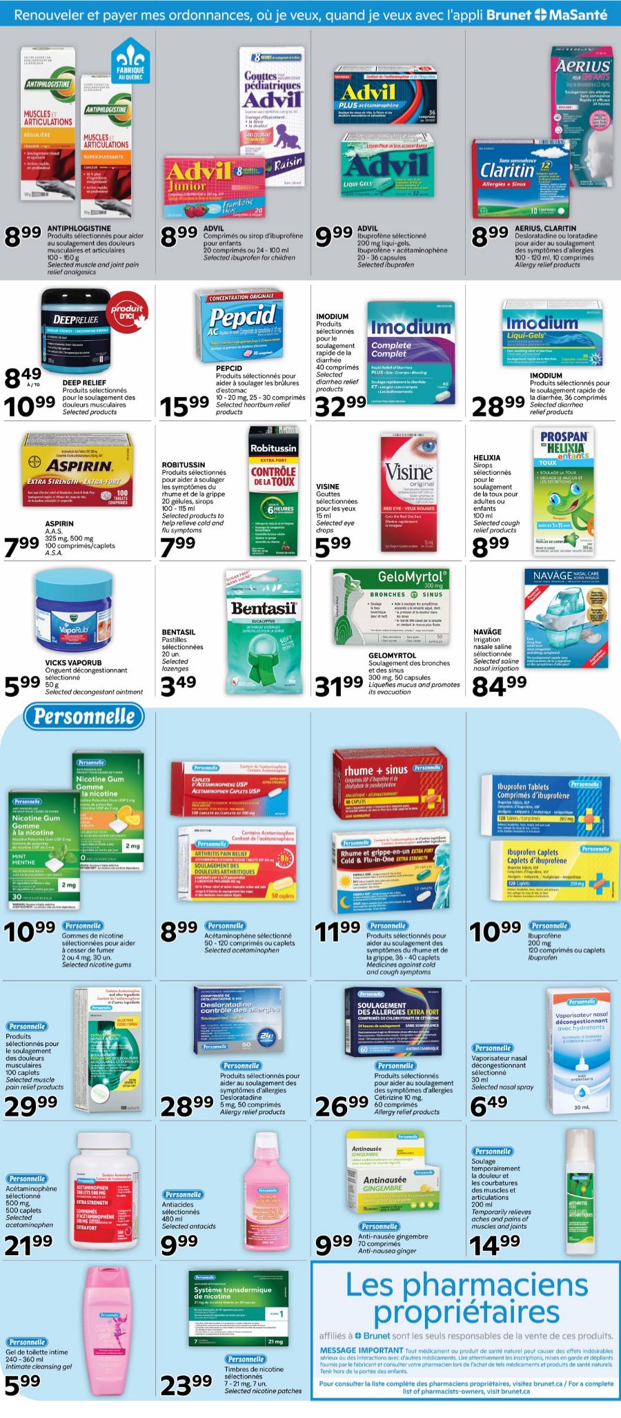 Flyer Brunet 16.10.2025 - 22.10.2025