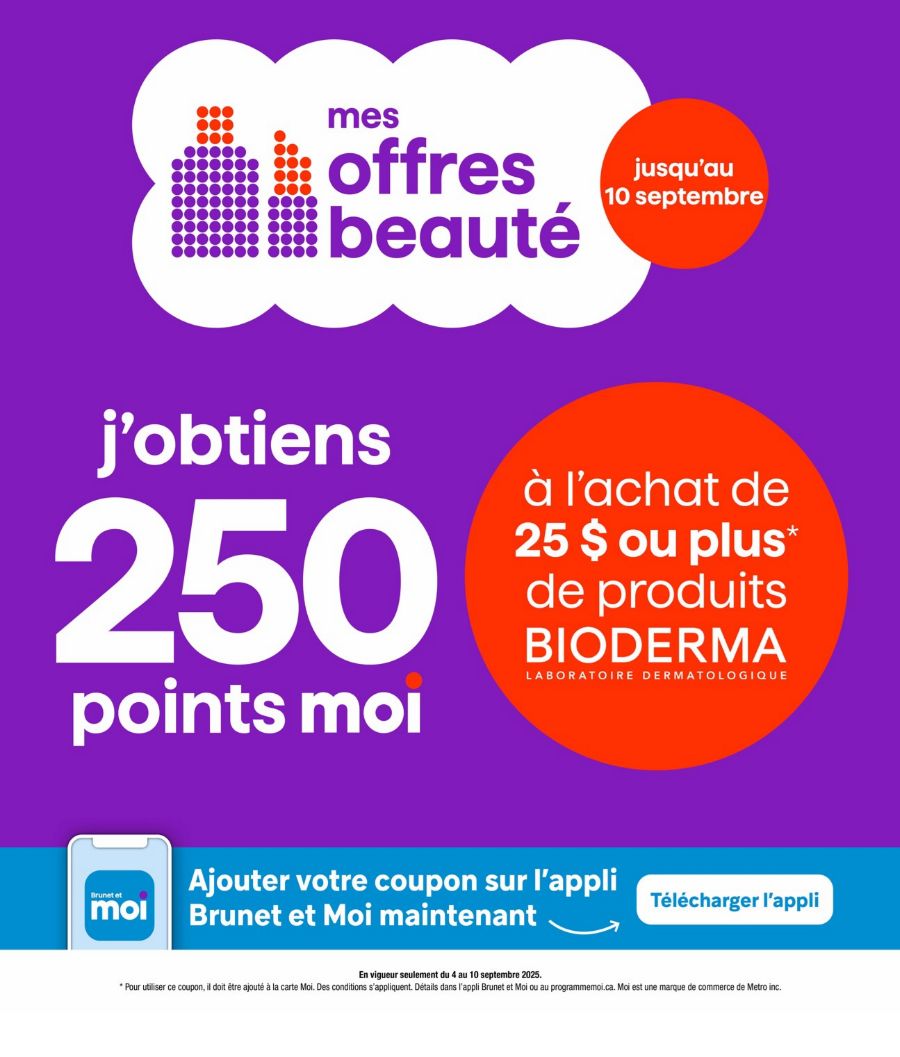 Flyer Brunet 04.09.2025 - 10.09.2025