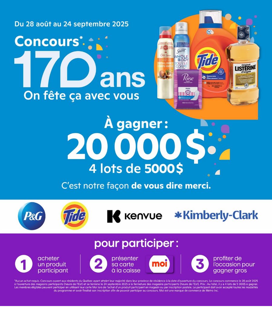 Flyer Brunet 28.08.2025 - 03.09.2025