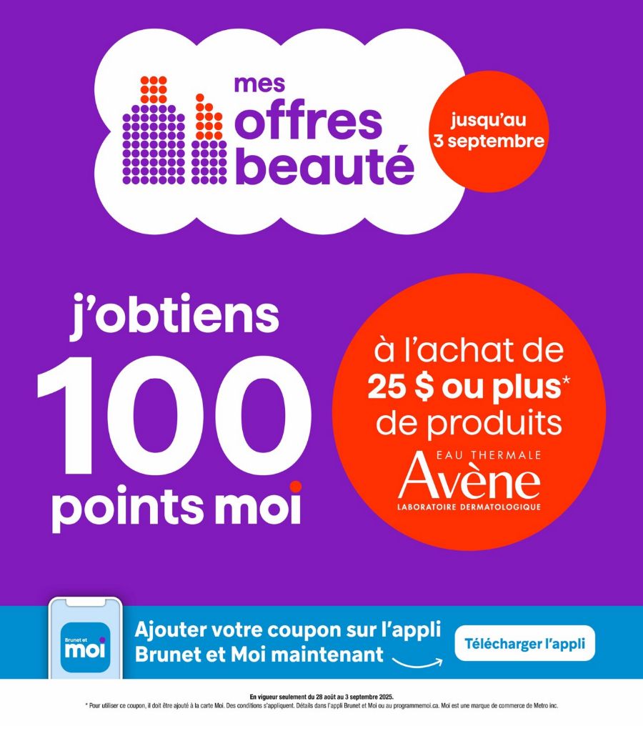 Flyer Brunet 28.08.2025 - 03.09.2025