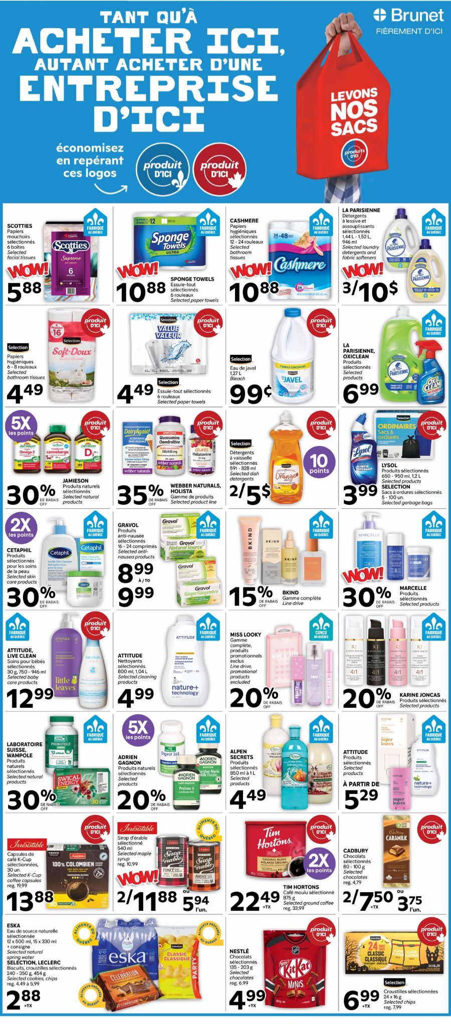 Flyer Brunet 02.10.2025 - 08.10.2025