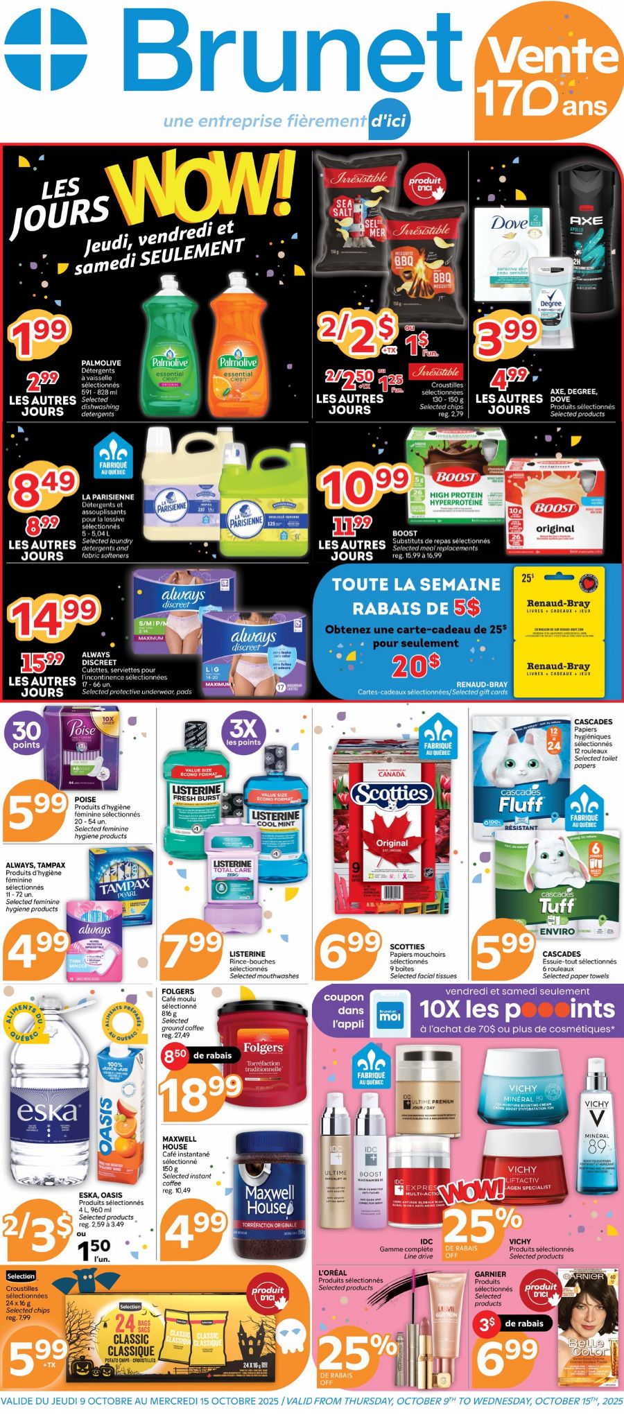 Flyer Brunet 09.10.2025 - 15.10.2025