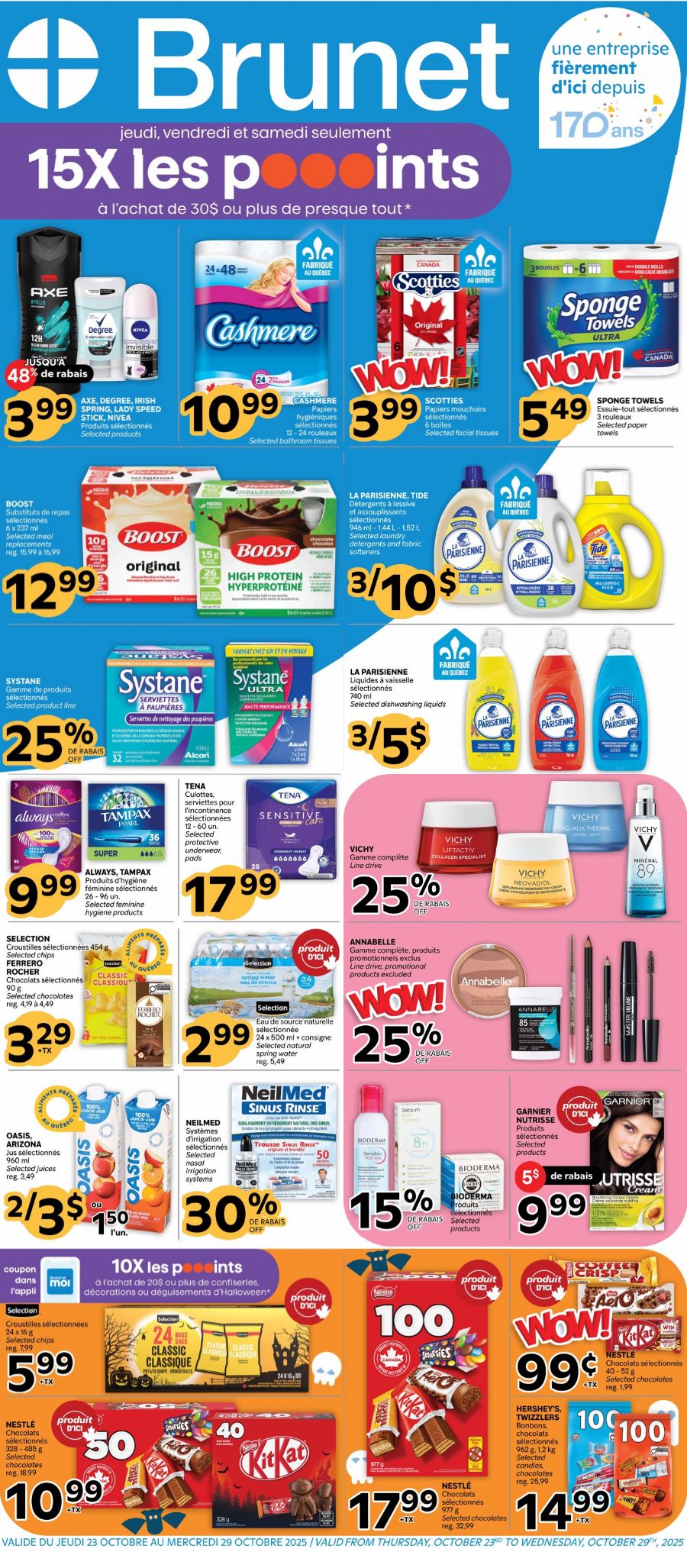 Flyer Brunet 23.10.2025 - 29.10.2025
