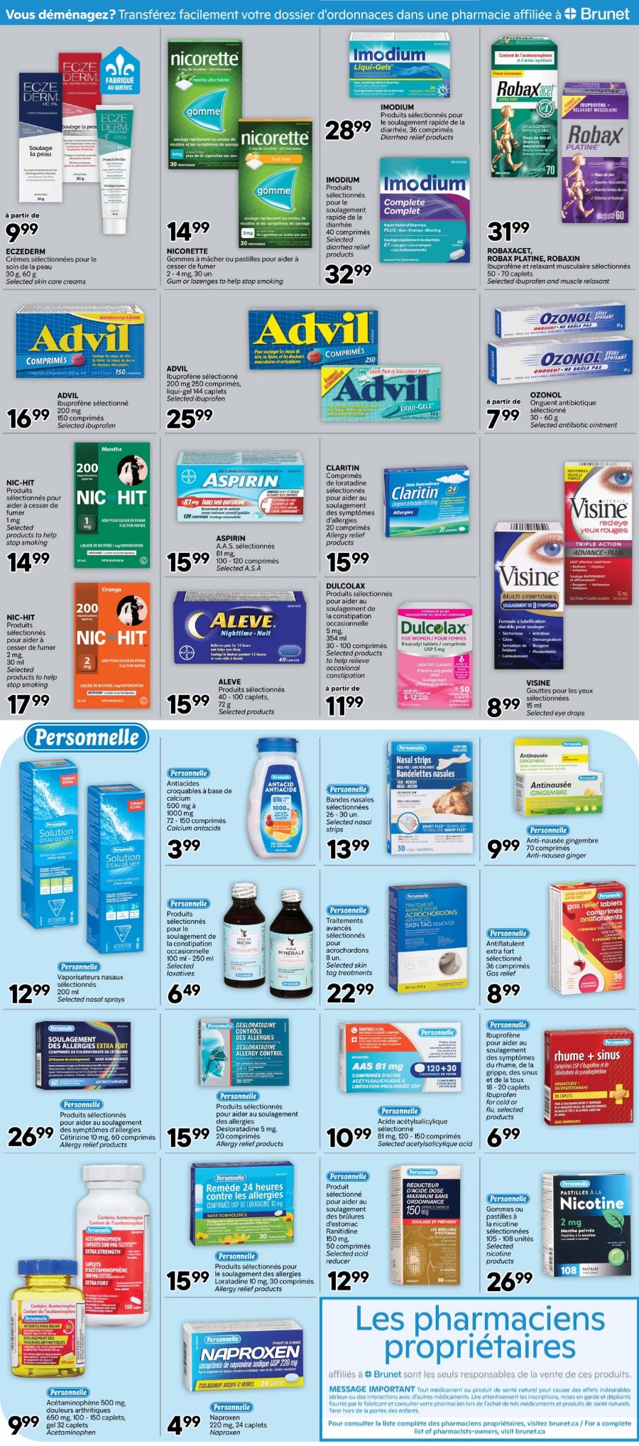 Flyer Brunet 10.07.2025 - 16.07.2025