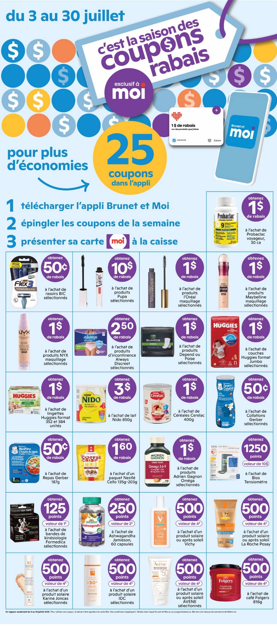 Flyer Brunet 10.07.2025 - 16.07.2025
