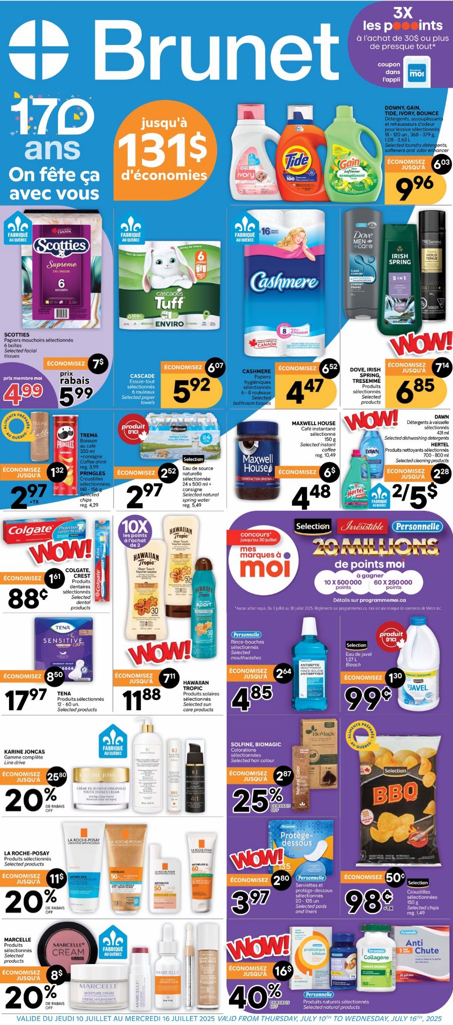 Flyer Brunet 10.07.2025 - 16.07.2025