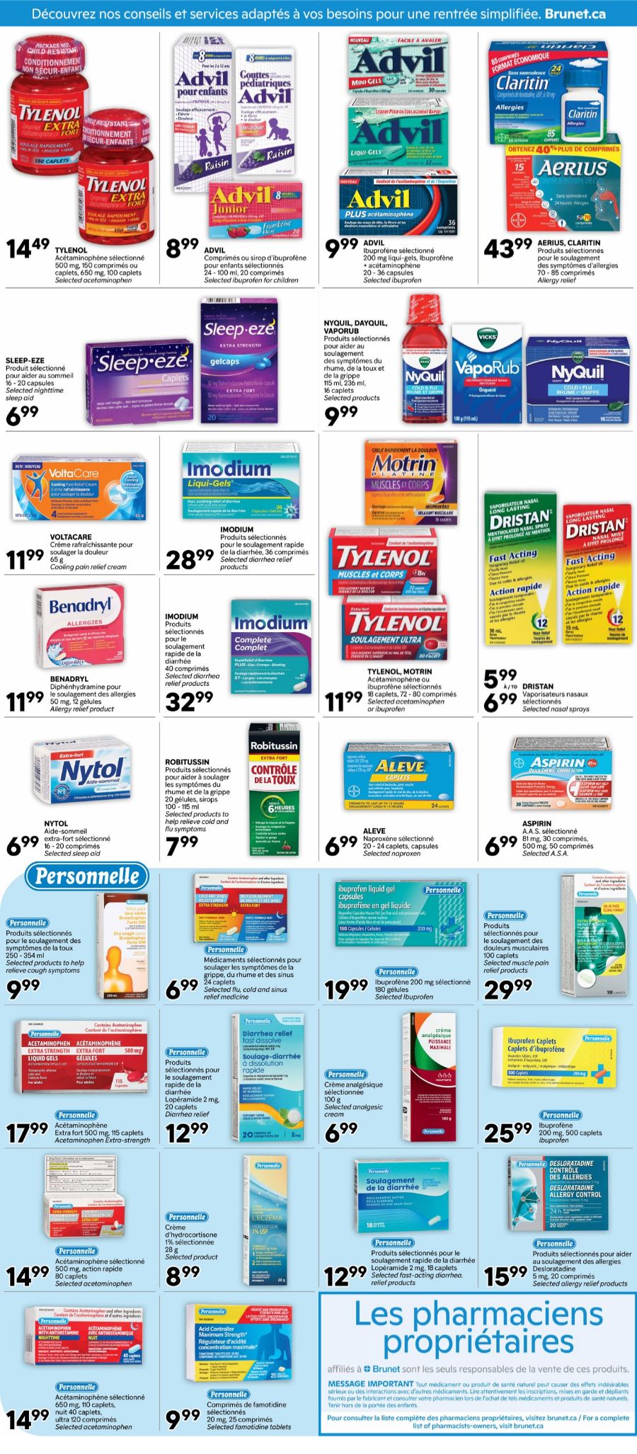 Flyer Brunet 18.09.2025 - 24.09.2025