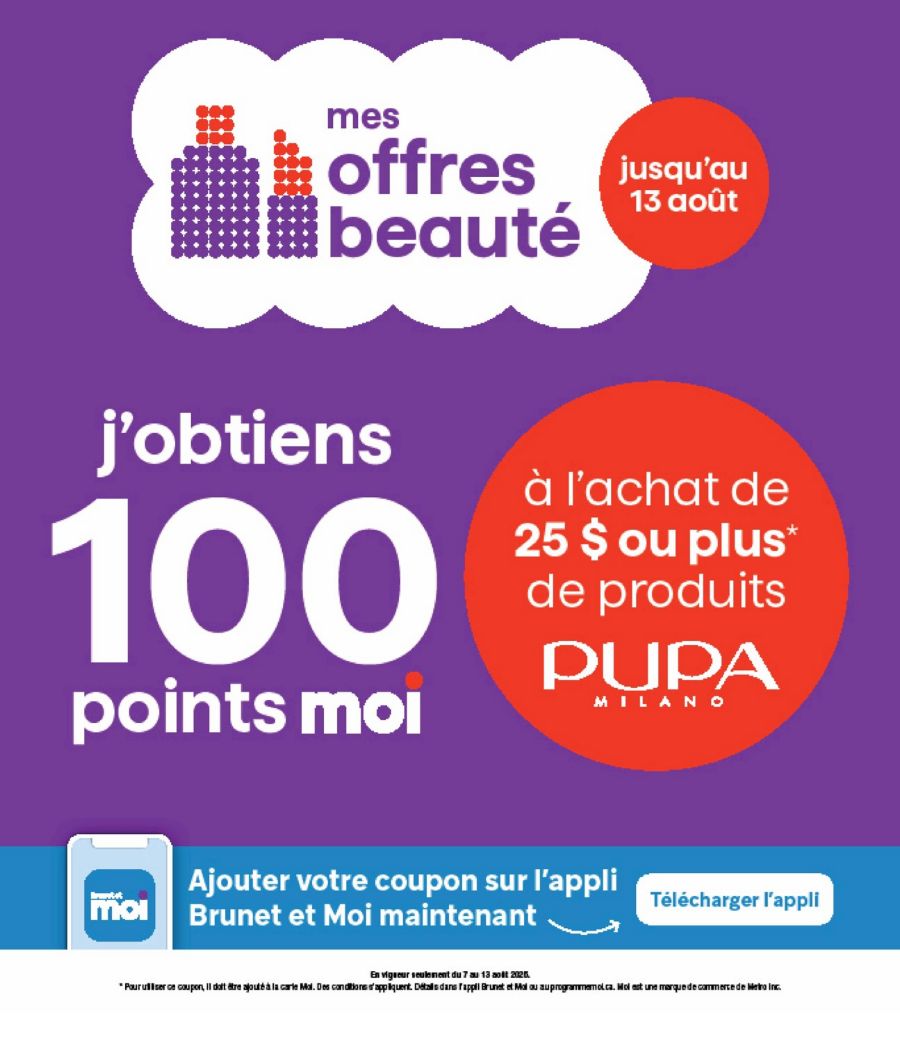 Flyer Brunet 07.08.2025 - 13.08.2025