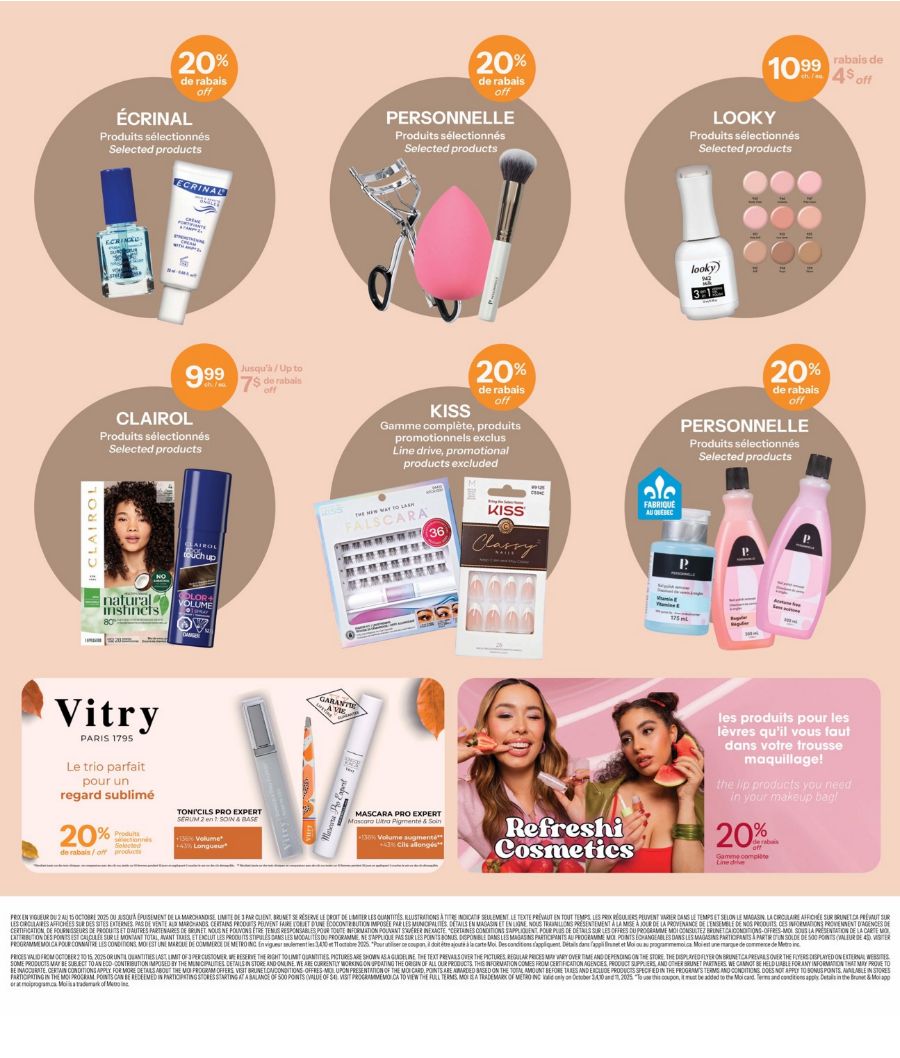 Flyer Brunet 02.10.2025 - 15.10.2025