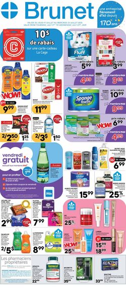 Flyer Brunet 17.07.2025 - 23.07.2025