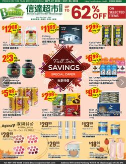 Flyer Btrust Supermarket 11.10.2024 - 17.10.2024