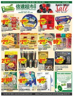 Flyer Btrust Supermarket 29.11.2024 - 05.12.2024