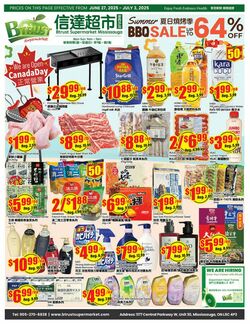 Flyer Btrust Supermarket 27.06.2025 - 03.07.2025