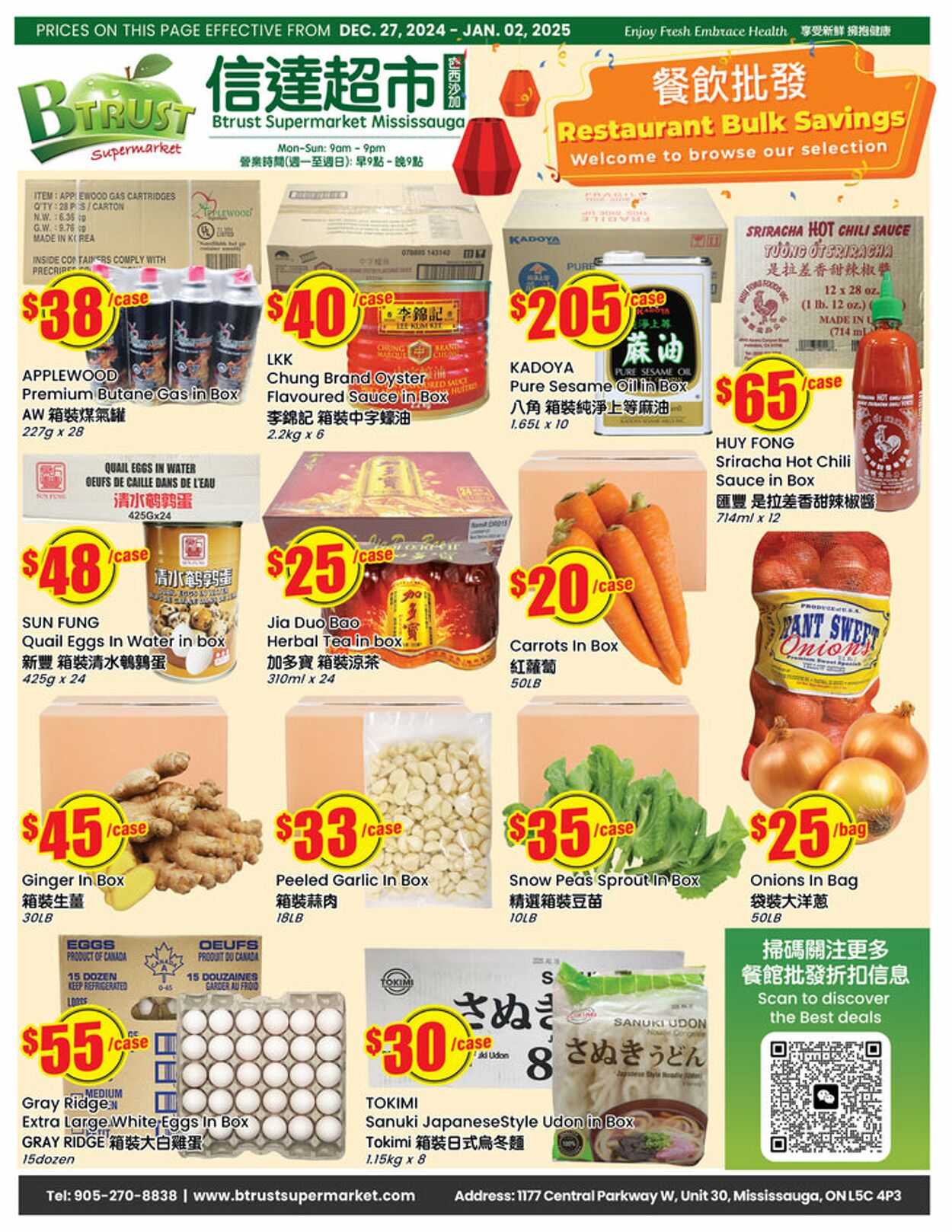 Flyer Btrust Supermarket 27.12.2024 - 02.01.2025