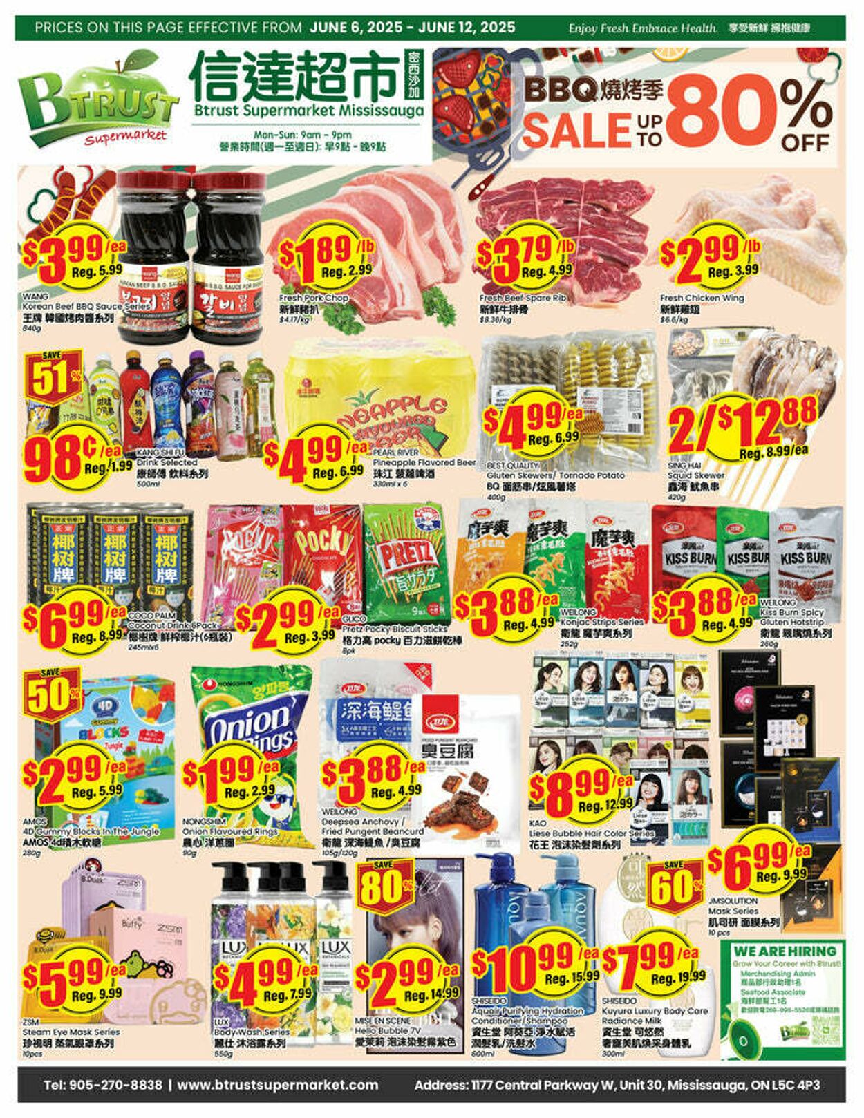 Flyer Btrust Supermarket 06.06.2025 - 12.06.2025