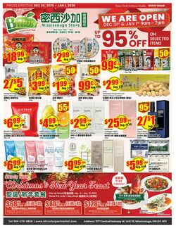 Flyer Btrust Supermarket 26.12.2025 - 01.01.2026