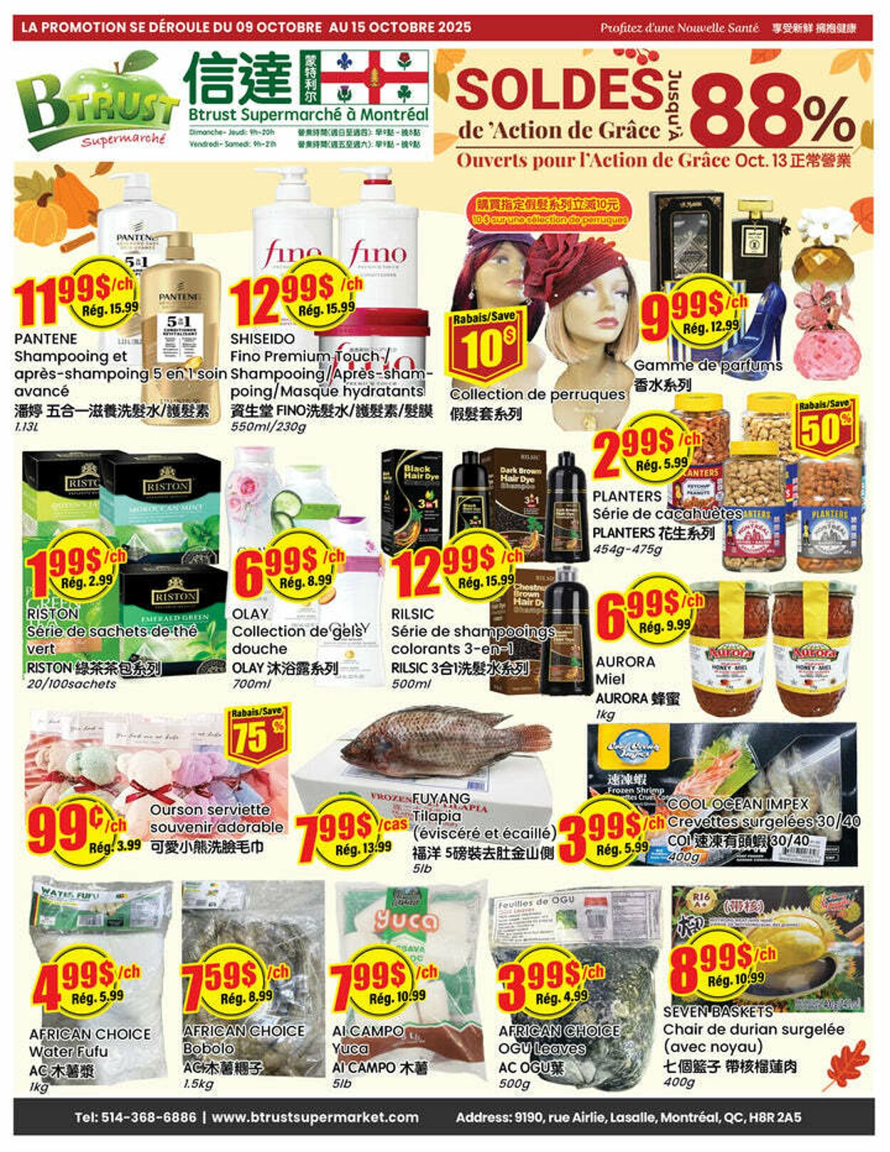 Flyer Btrust Supermarket 09.10.2025 - 15.10.2025