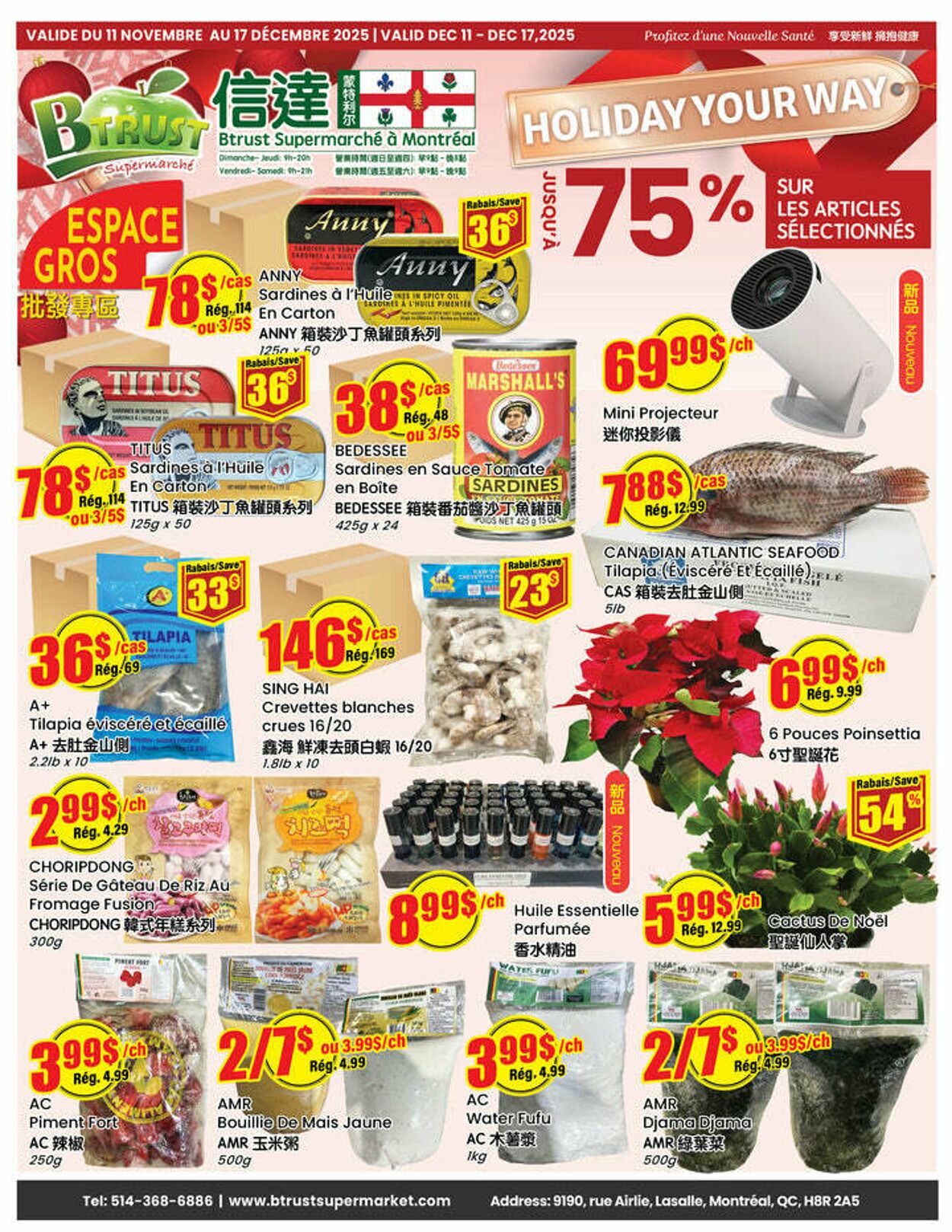 Flyer Btrust Supermarket 11.12.2025 - 17.12.2025