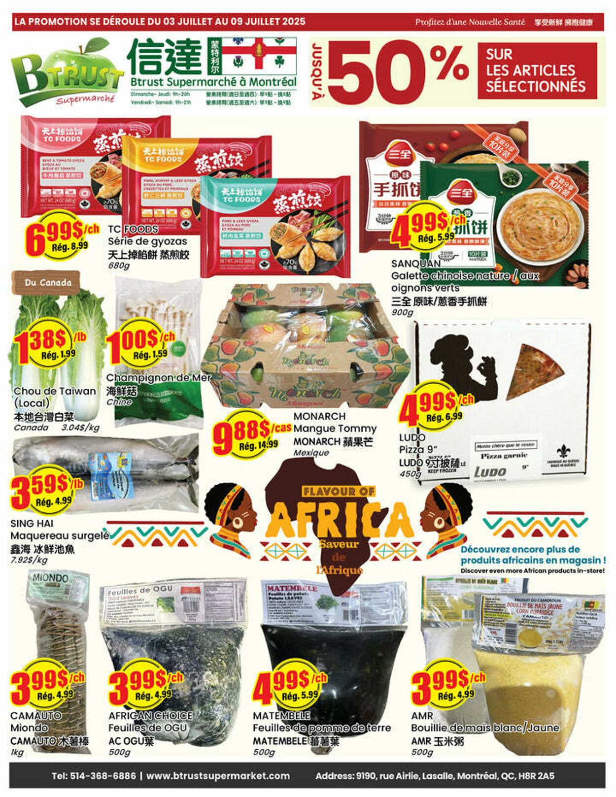 Flyer Btrust Supermarket 03.07.2025 - 09.07.2025