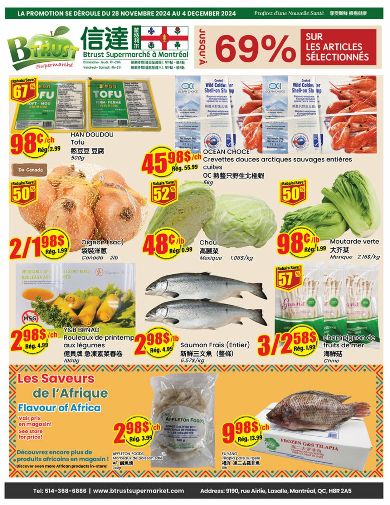 Flyer Btrust Supermarket 28.11.2024 - 04.12.2024