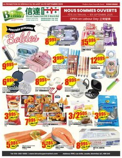 Flyer Btrust Supermarket 28.08.2025 - 03.09.2025