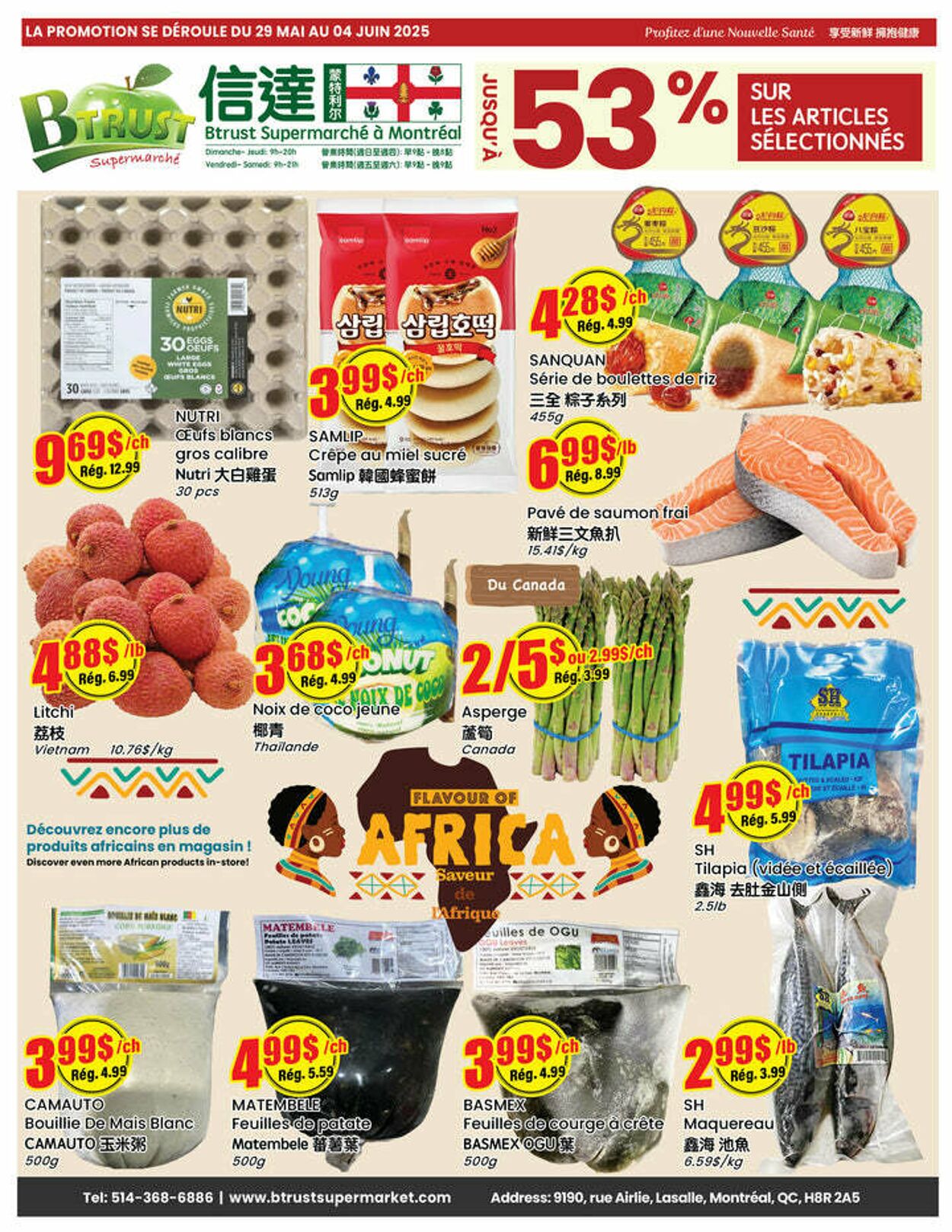 Flyer Btrust Supermarket 29.05.2025 - 04.06.2025