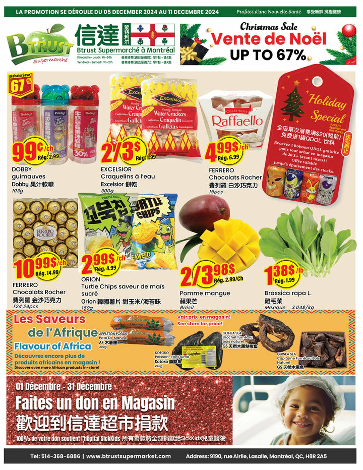 Flyer Btrust Supermarket 05.12.2024 - 11.12.2024