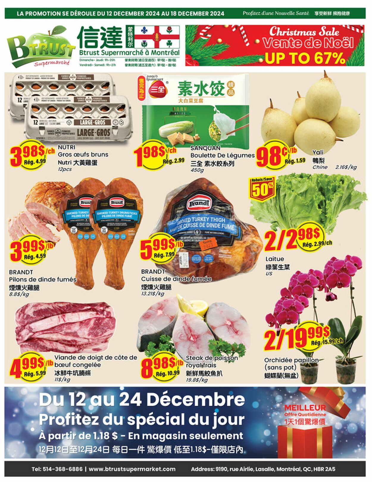 Flyer Btrust Supermarket 12.12.2024 - 18.12.2024