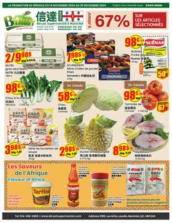 Flyer Btrust Supermarket 14.11.2024 - 20.11.2024