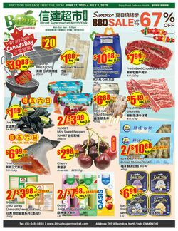 Flyer Btrust Supermarket 27.06.2025 - 03.07.2025