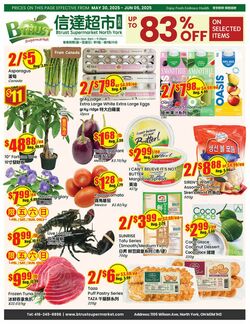 Flyer Btrust Supermarket 30.05.2025 - 05.06.2025
