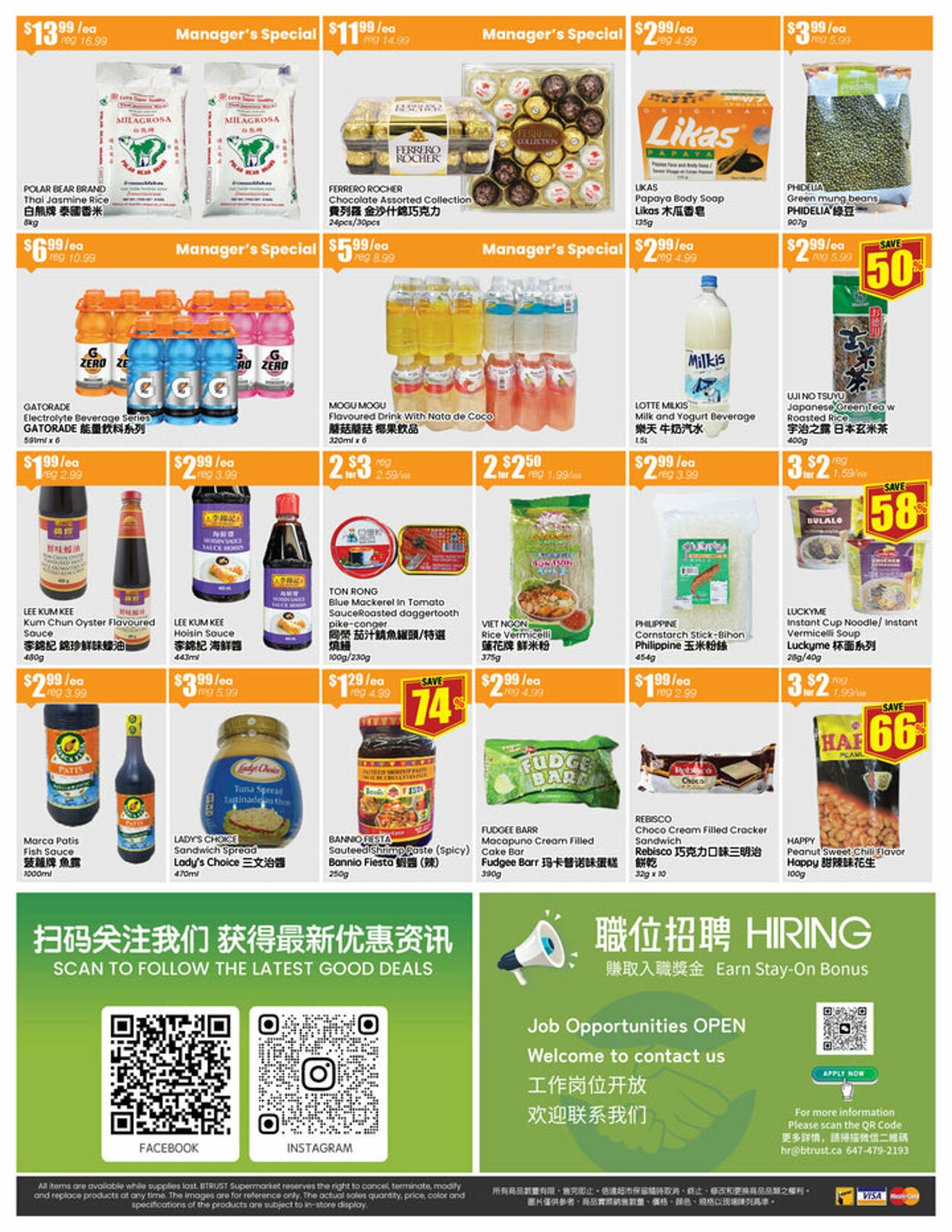 Flyer Btrust Supermarket 18.10.2024 - 24.10.2024