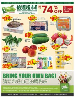 Flyer Btrust Supermarket 18.10.2024 - 24.10.2024