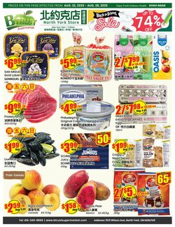 Flyer Btrust Supermarket 22.08.2025 - 28.08.2025