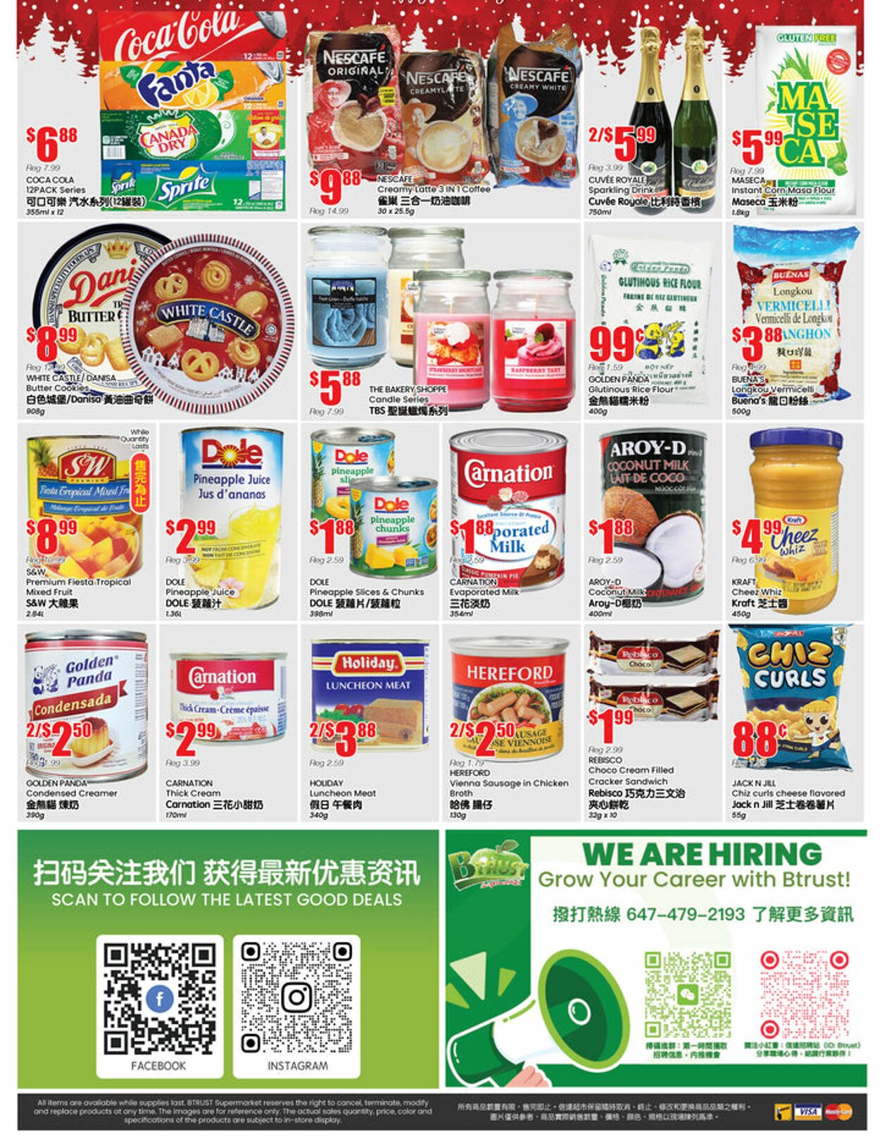 Flyer Btrust Supermarket 20.12.2024 - 26.12.2024