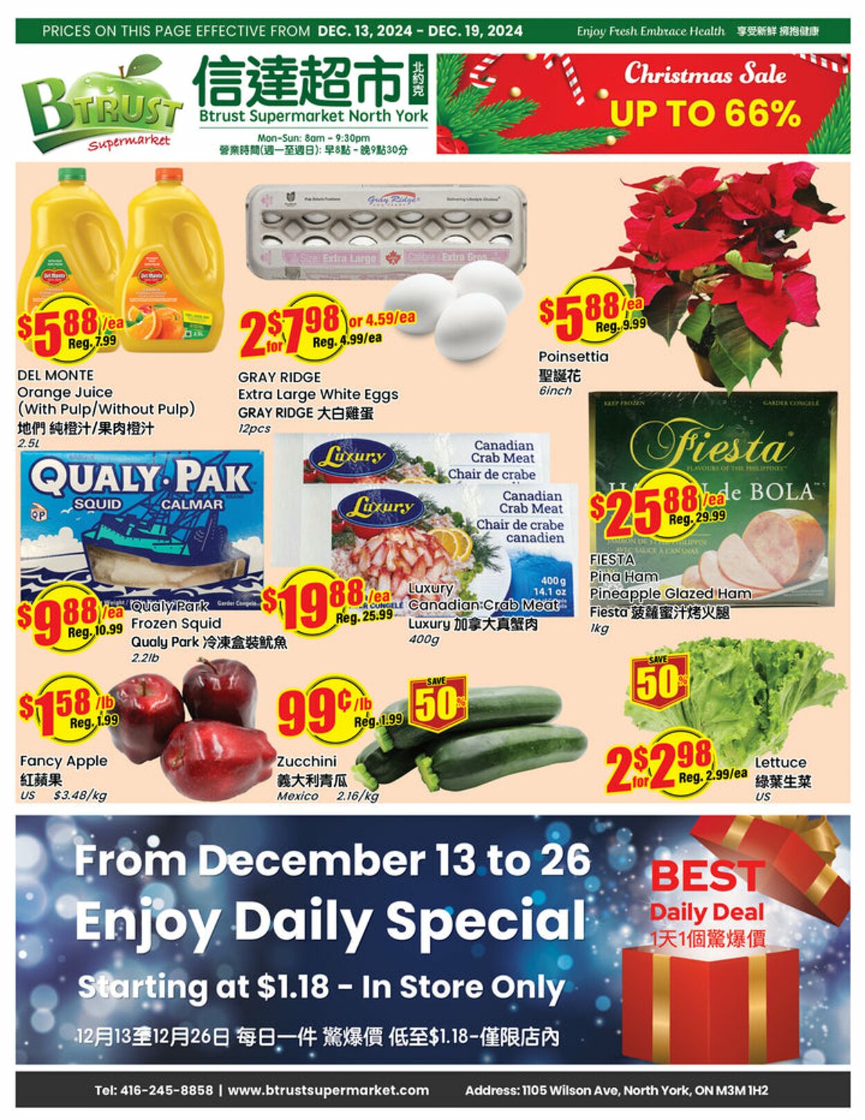 Flyer Btrust Supermarket 13.12.2024 - 19.12.2024