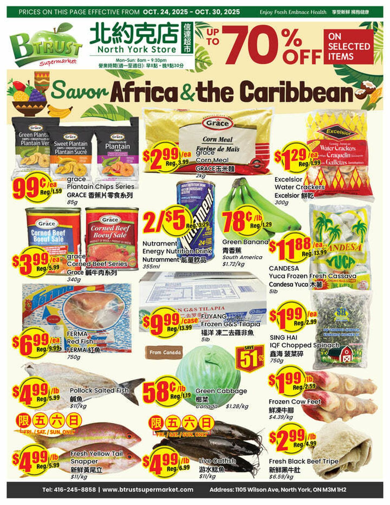 Flyer Btrust Supermarket 24.10.2025 - 30.10.2025