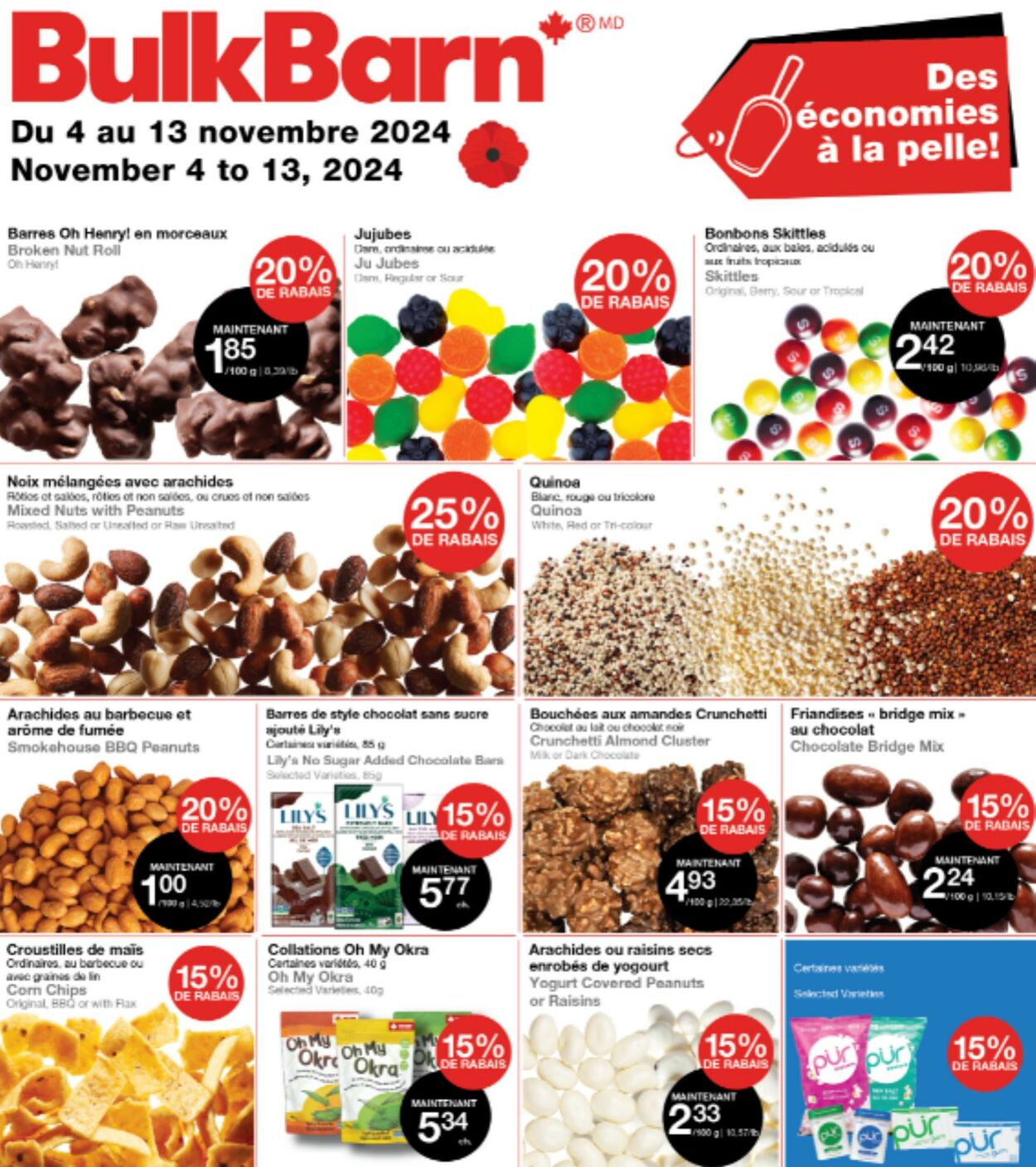 Bulk Barn Promotional flyers