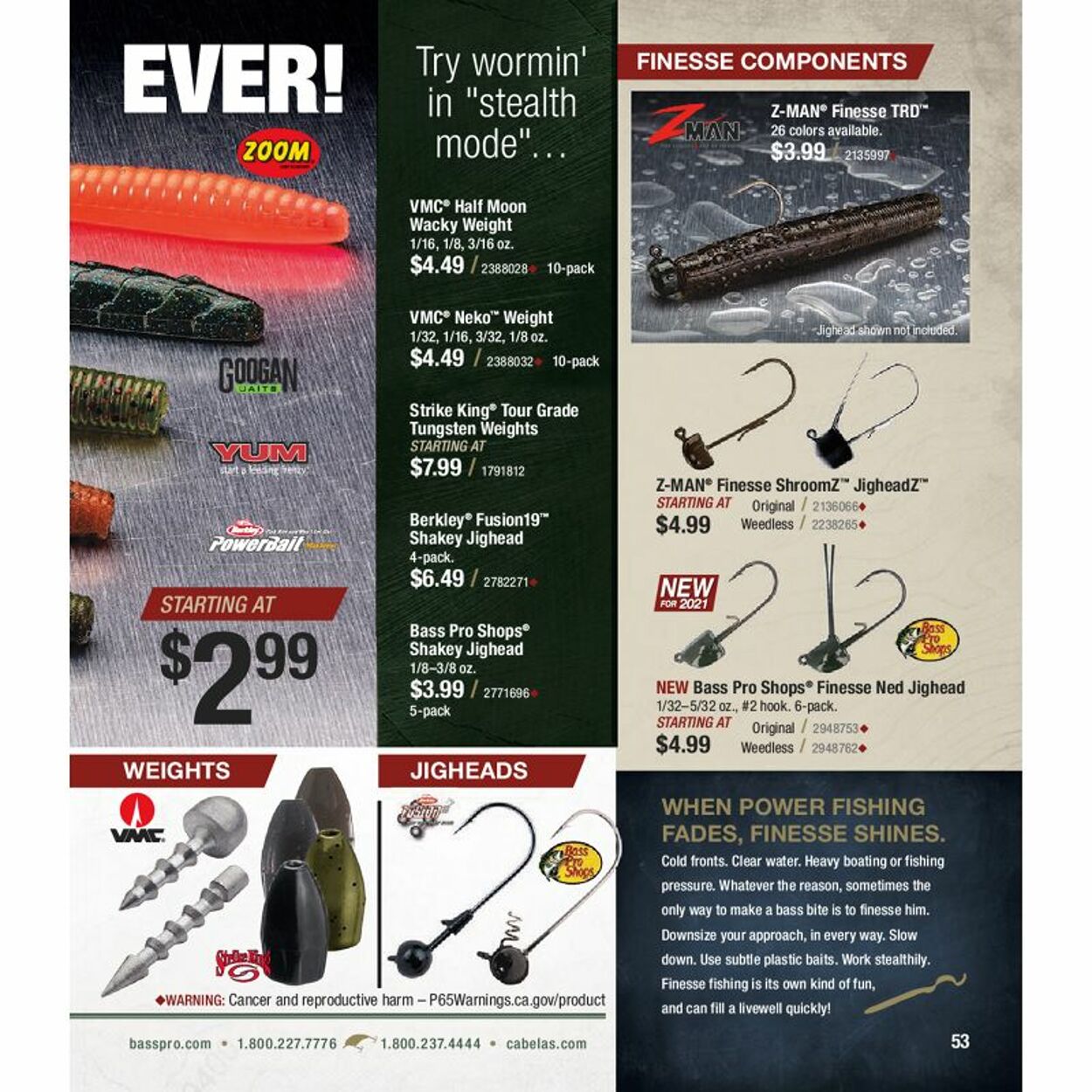 Flyer Cabela's 01.01.2021 - 31.12.2021