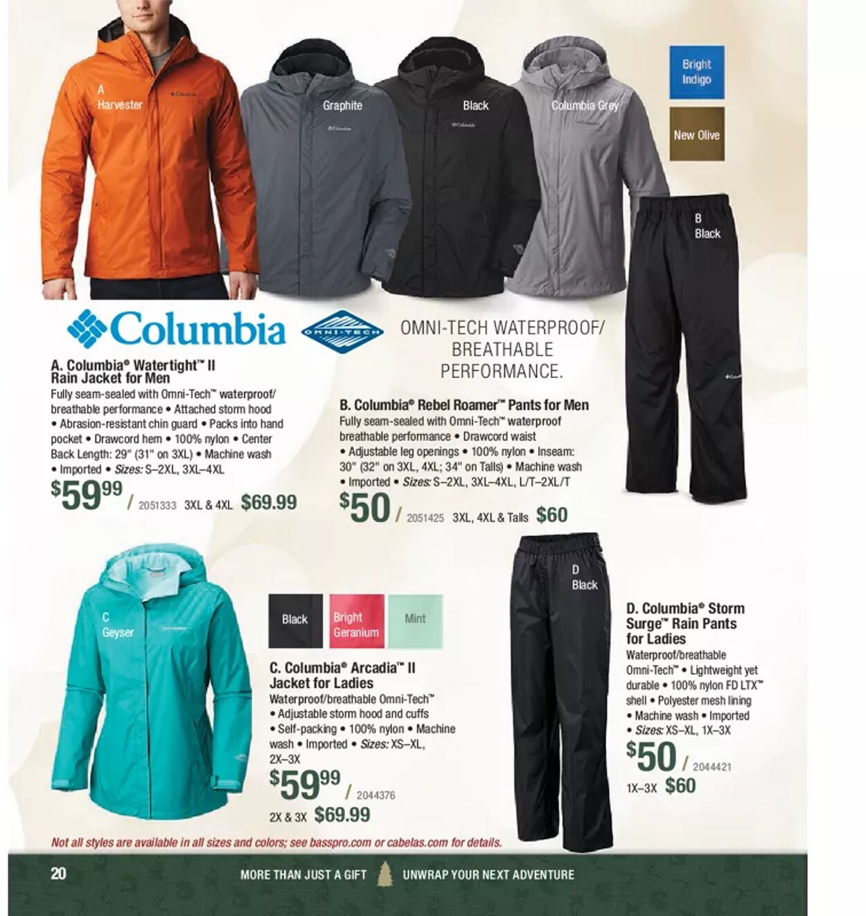 Flyer Cabela's 01.11.2021 - 22.12.2021