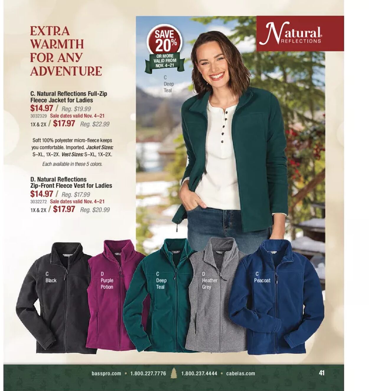 Flyer Cabela's 01.11.2021 - 22.12.2021