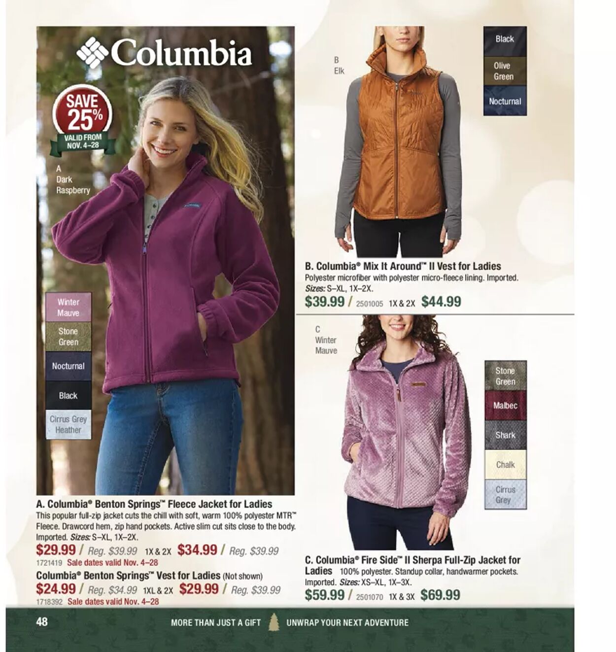 Flyer Cabela's 01.11.2021 - 22.12.2021