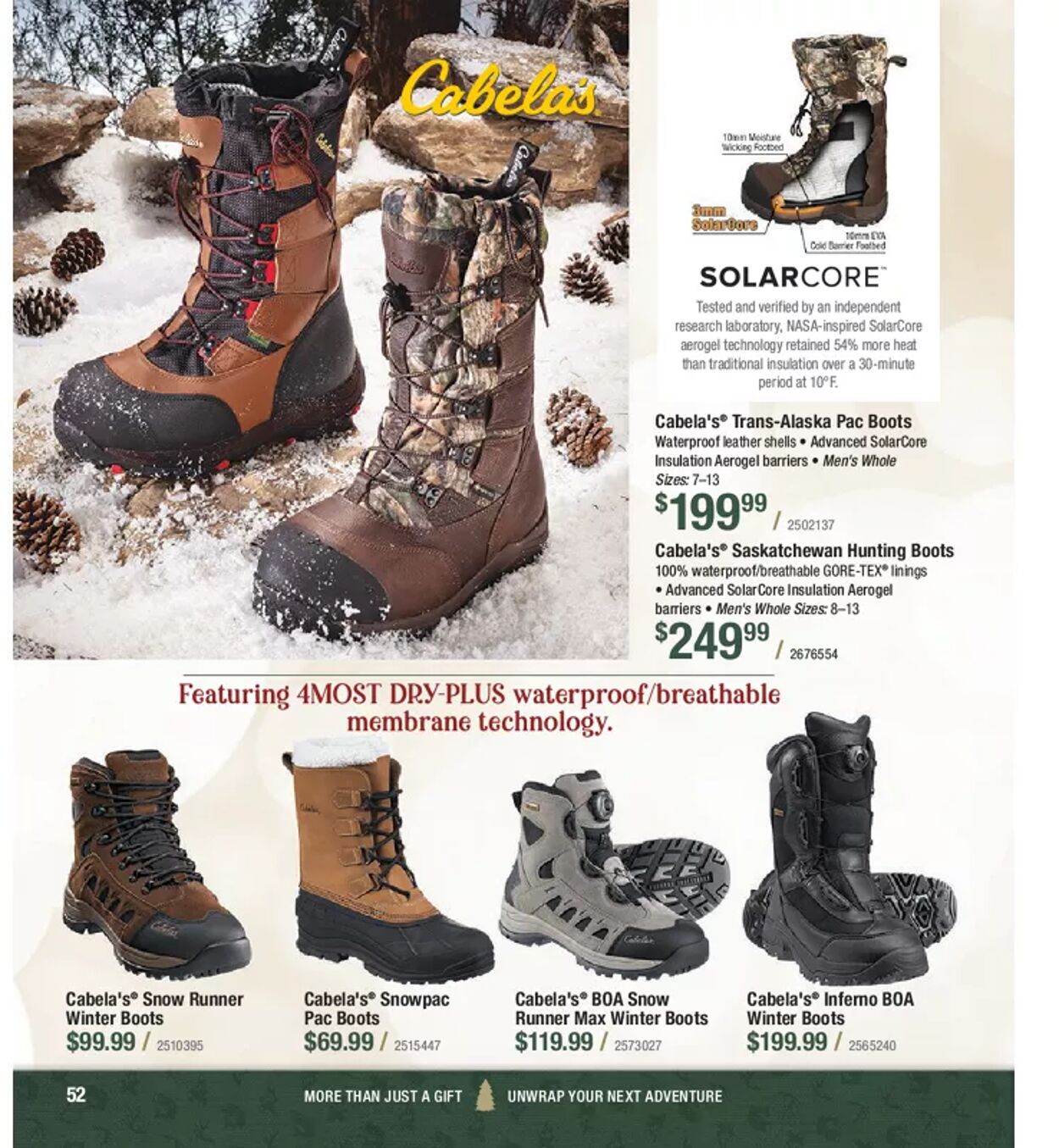 Flyer Cabela's 01.11.2021 - 22.12.2021