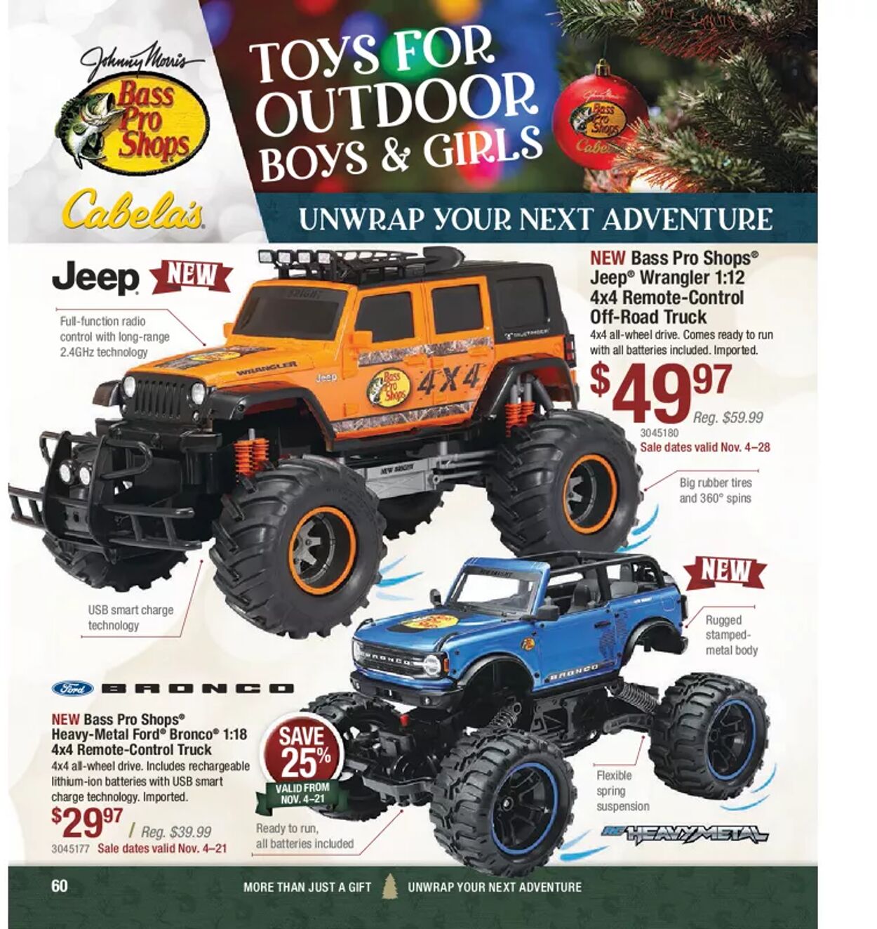 Flyer Cabela's 01.11.2021 - 22.12.2021